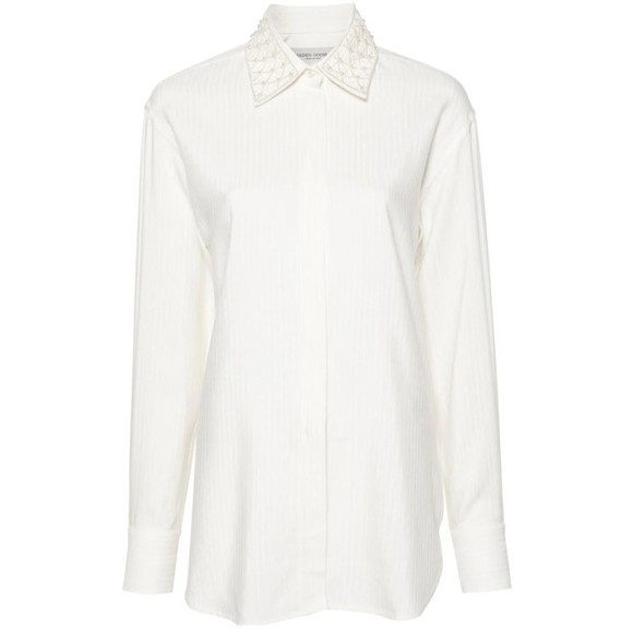 Golden Goose Journey Ws Boyfriend Basic Shirt - NWT - Picture 1 of 4